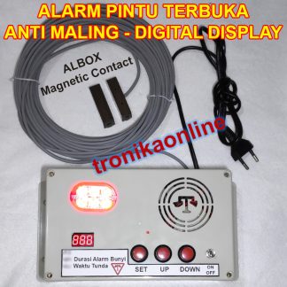 Alarm Pintu Terbuka Door Window Open Alarm Set ADJUSTABLE Delay ON DISPLAY ALBox MC51