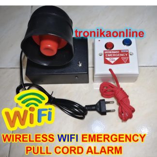 Wireless WIFI Emergency PULL CORD ALARM disabled toilet panic button
